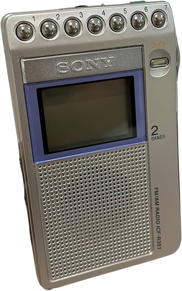 Amazon.co.jp: SONY FM/AM ポケッタブルラジオ R351 ICF-R351 : 家電