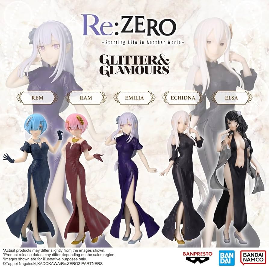 Amazon.co.jp: Re:ゼロから始める異世界生活 GLITTER & GLAMOURS