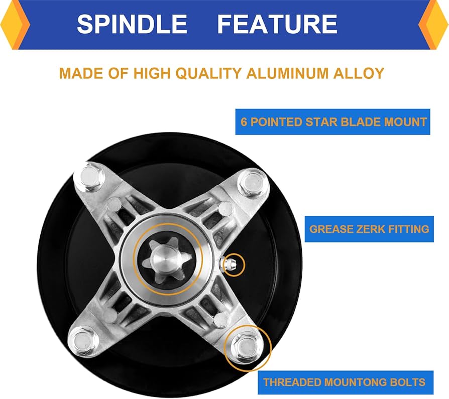 Amazon.com - (2 Pack) 918-04822A Deck Spindle Assembly Replaces