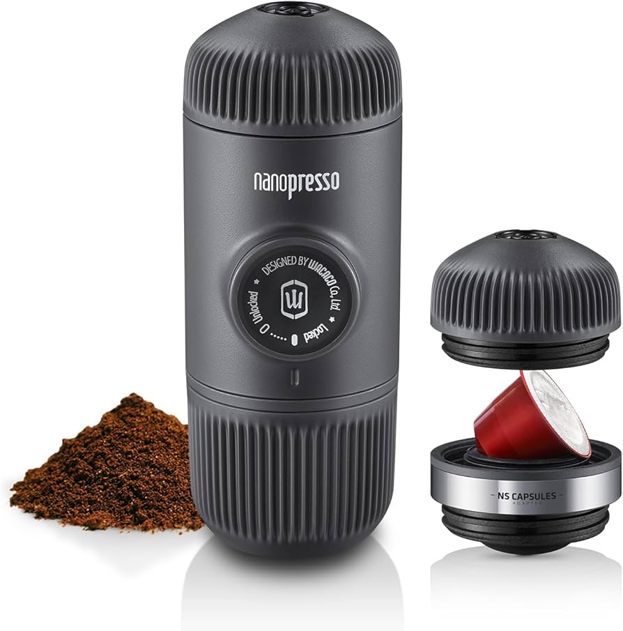 Amazon.com: WACACO Nanopresso Portable Espresso Maker Bundled with