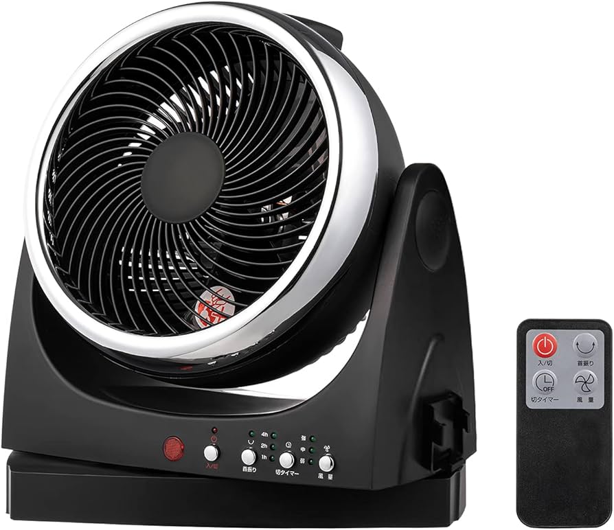 Amazon | サーキュレーター 静音 首振り 扇風機 卓上 強力 パワフル
