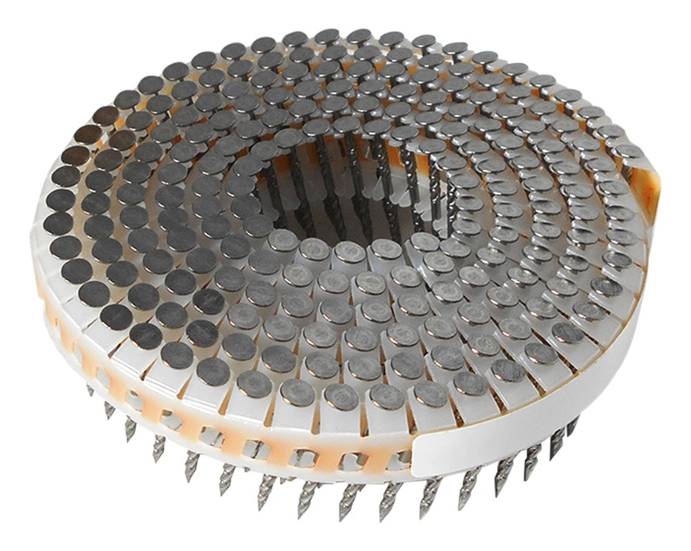 Amazon.co.jp: WAKAI 斜めプラ連結釘 ステンレス スクリング 平頭 1.6