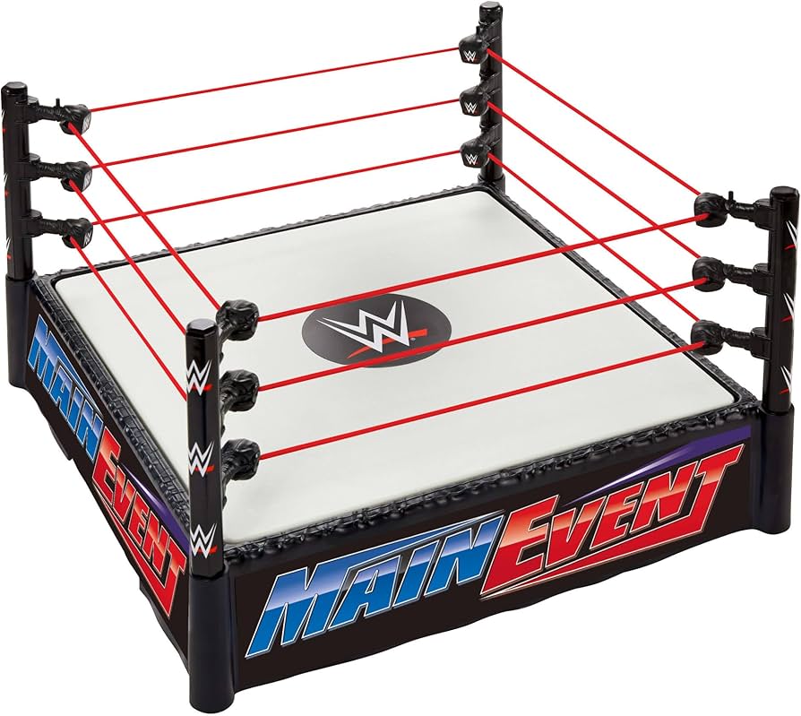 Amazon.com: Mattel WWE Superstar Ring with Labels - Main Event
