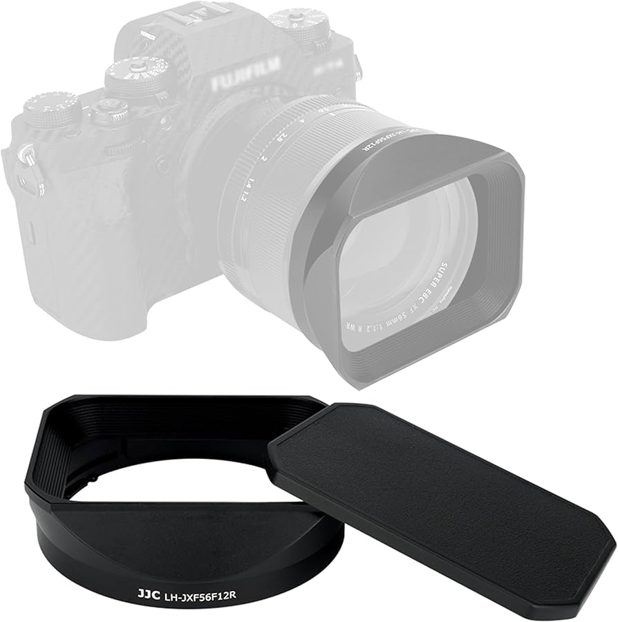 Amazon.com : XF 56mm Hood, JJC Metal Lens Hood, Aluminum Alloy
