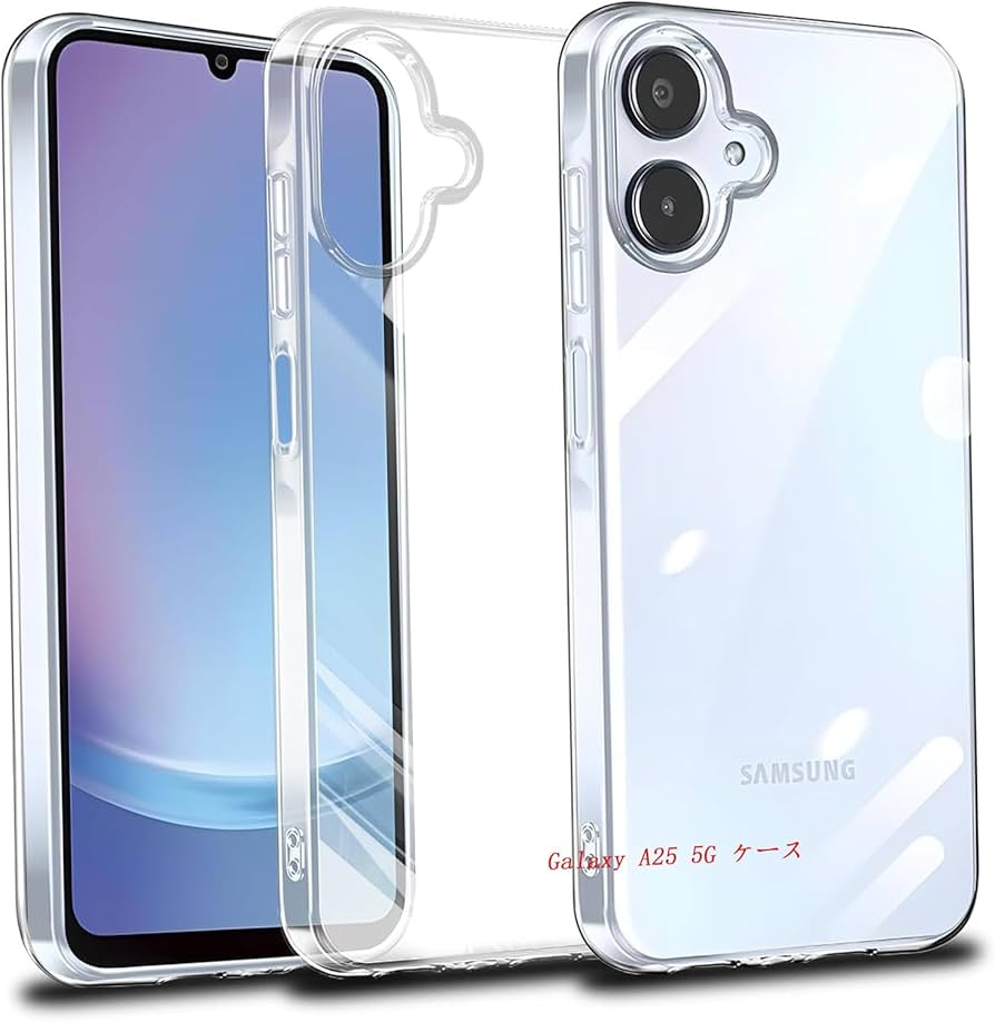 Amazon.co.jp: 対応 Galaxy A25 5Gケース クリア TPU 用の Galaxy A25