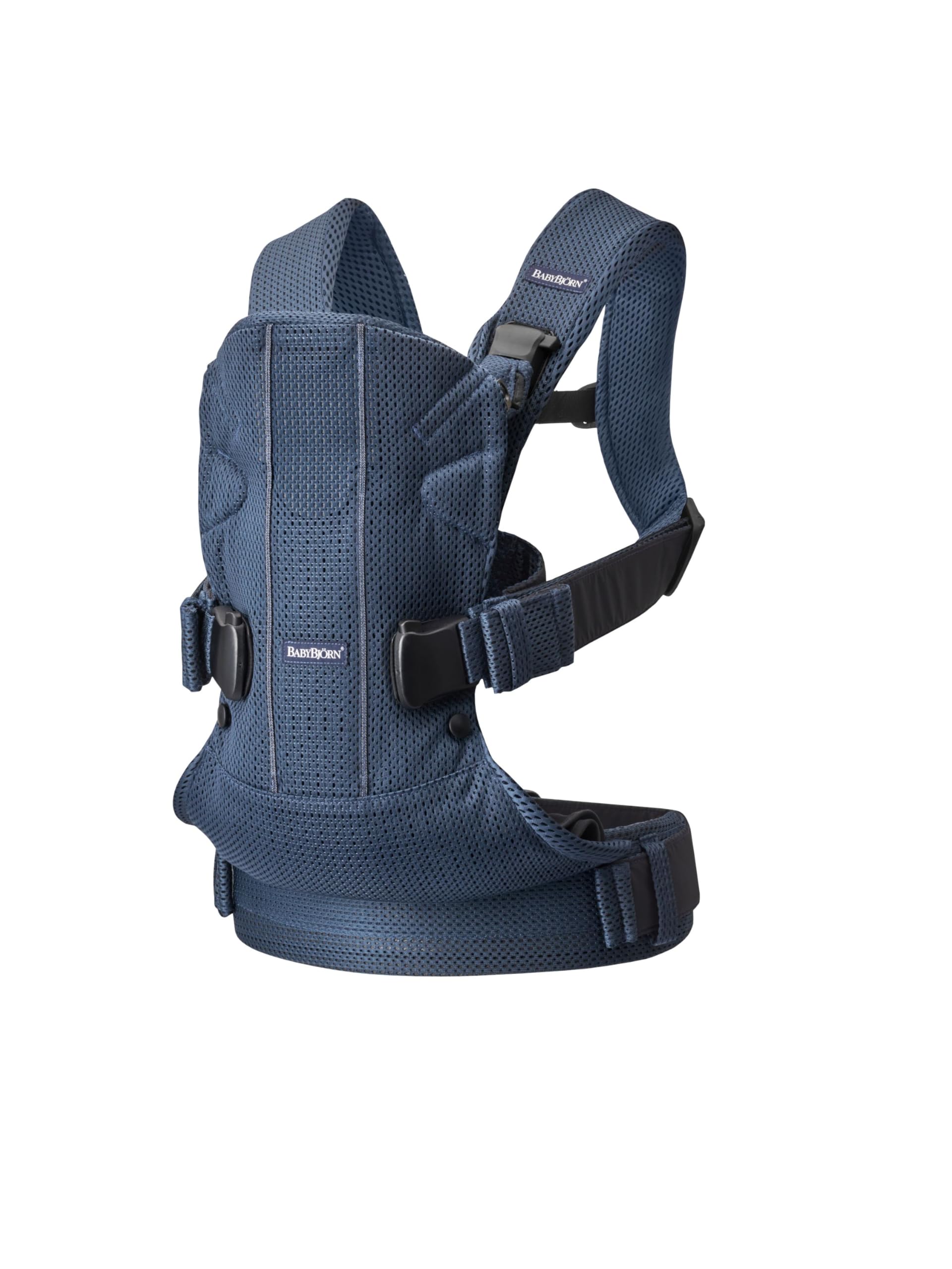 Amazon.co.jp: Baby Bjorn Baby Carrier One KAI Air, Navy Blue : Baby