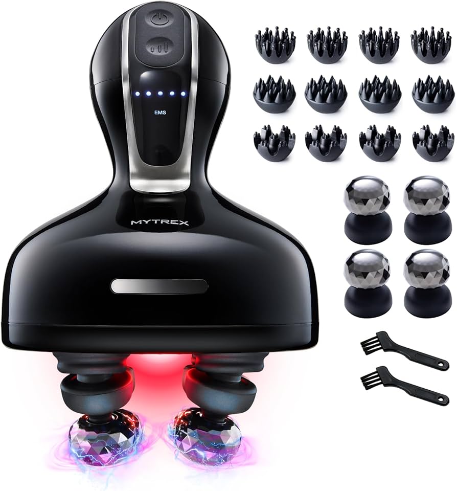 Amazon | MYTREX マイトレックス EMS HEAD SPA DEEP X イオン電気針