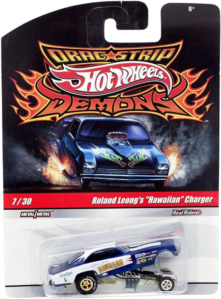 Amazon | Hot Wheels Drag Strip Demons Roland Leong's Hawaiian
