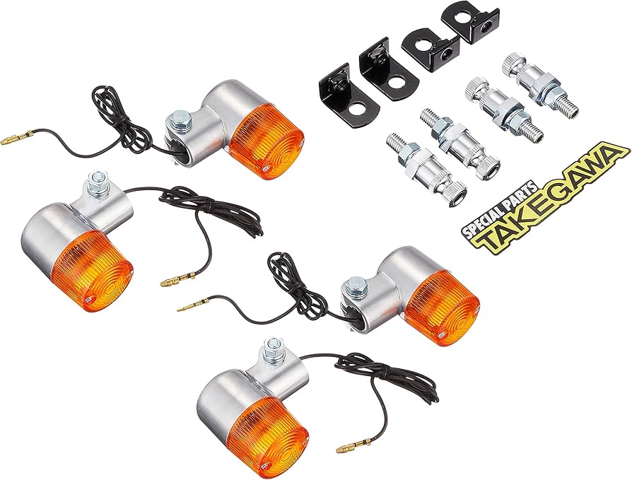 Amazon | スペシャルパーツ武川 ウインカーセット(マルタイプ S