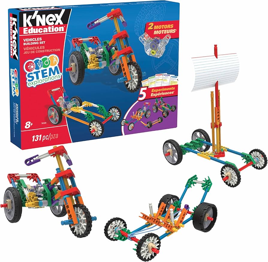 Amazon.com: K'NEX Education - STEM Explorations: Vehicles Building