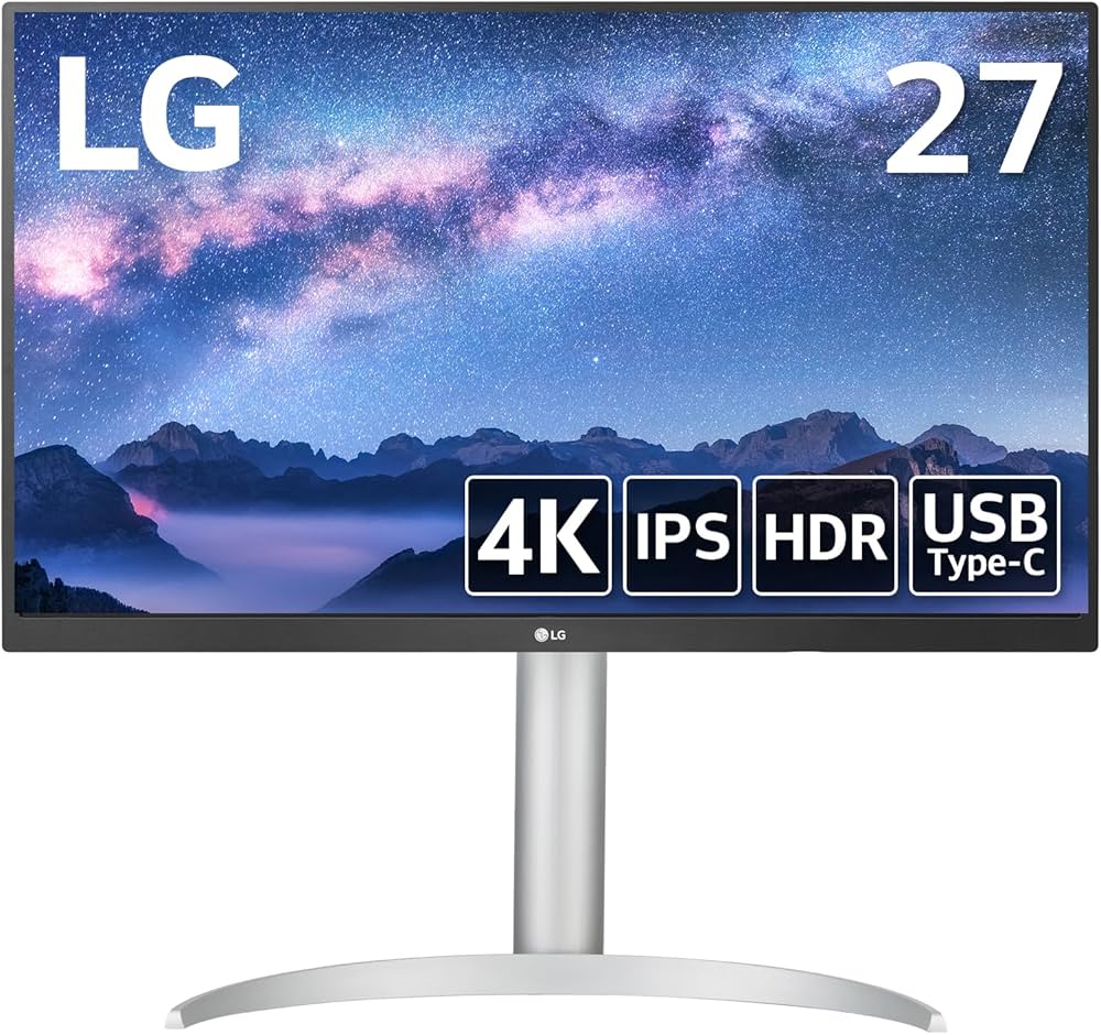 Amazon.co.jp: LG モニター ディスプレイ 27UP550-W 27インチ/4K/HDR
