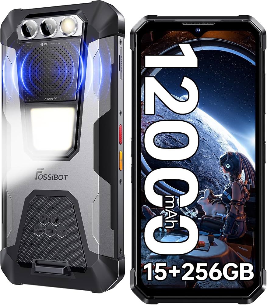 Amazon.com: FOSSIBOT F106 Pro Rugged Phone Unlocked Android 14