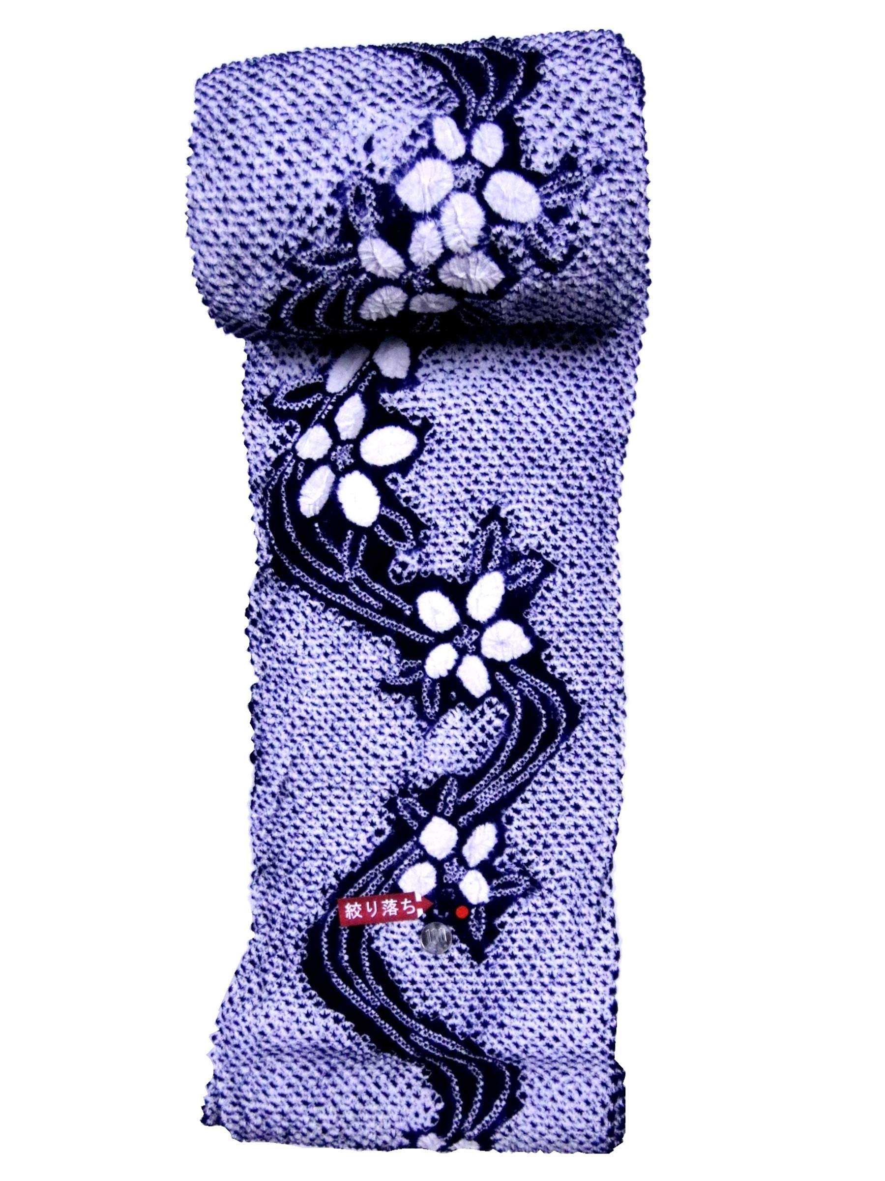 有松鳴海絞り反物（湯のし、色止め済） 有松鳴海絞り反物（湯のし、色