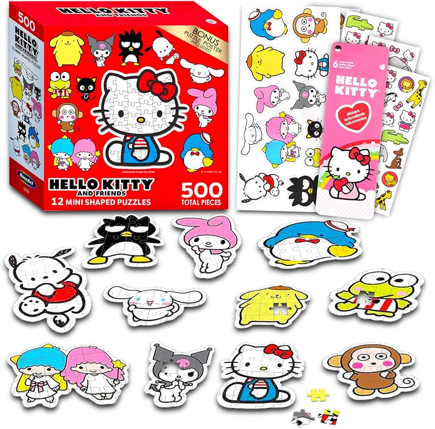 Amazon | ハローキティパズル - 12パックセット ハローキティの
