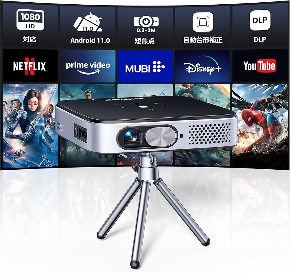 Amazon.co.jp: 【Android TV11.0搭載&進級版DLP】WiMiUS Q3