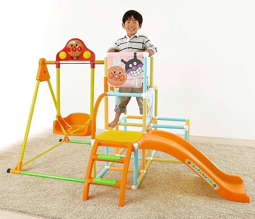 Amazon.co.jp: アンパンマン うちのこ天才ブランコパークDX ボール付き