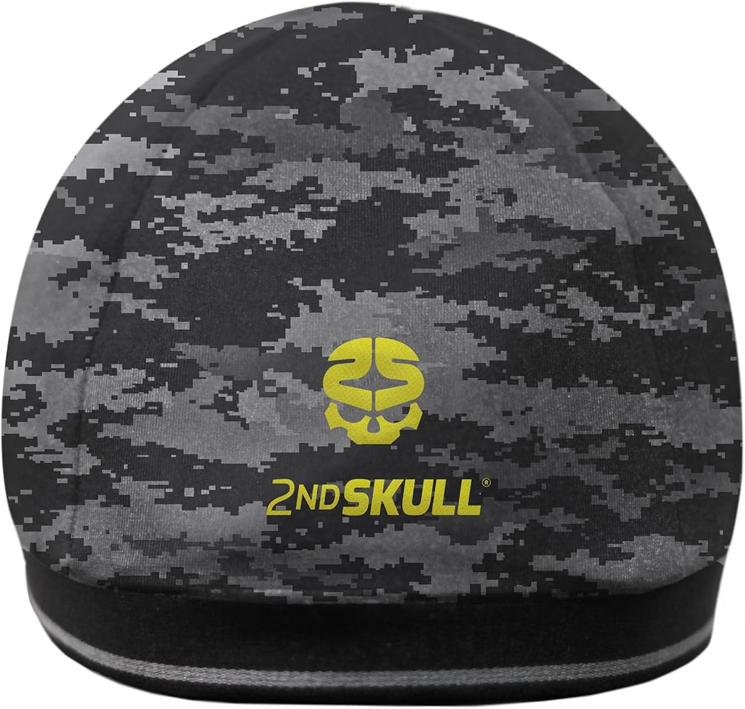 未使用セカンドスカルキャップカモ柄インナーキャップ サイズ TEEN