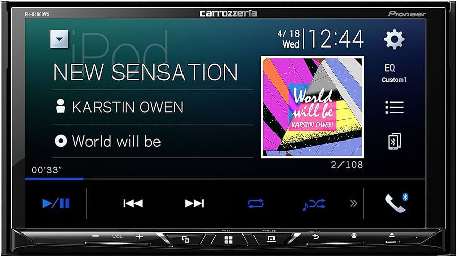 Amazon | Pioneer ディスプレイオーディオ FH-9400DVS 7インチ 2D