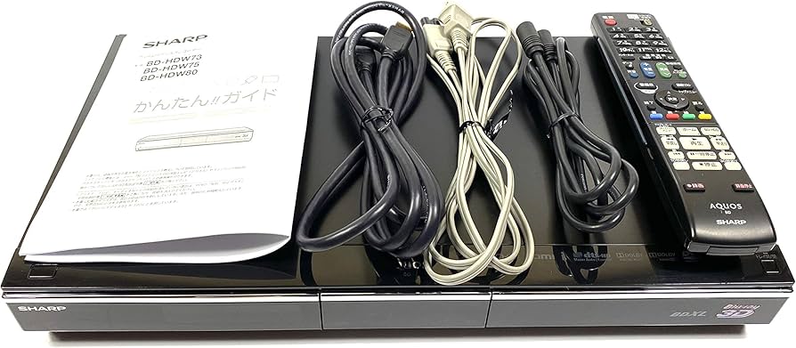 Amazon.co.jp: Sharp Aquos BD-HDW80 1TB 2 Tuner Blu-ray Recorder