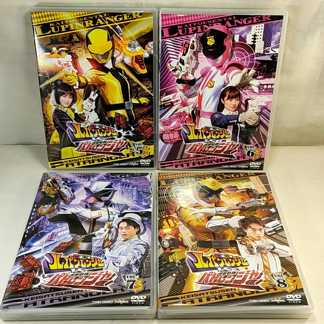 Amazon.co.jp: DVD 快盗戦隊ルパンレンジャーVS警察戦隊パトレンジャー