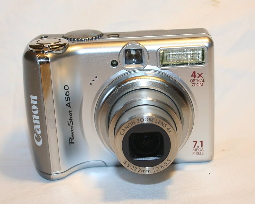 Amazon.com : Canon PowerShot A560 7.1MP Digital Camera with 4x