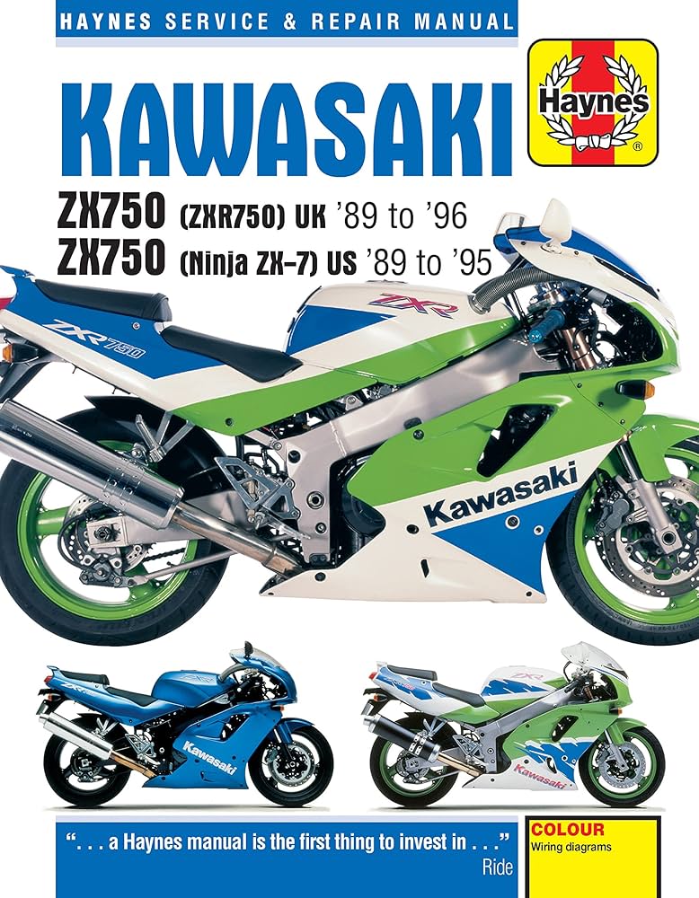 Kawasaki ZX750 (Ninja ZX-7 & ZXR750 Fours, '89-'96 (Haynes