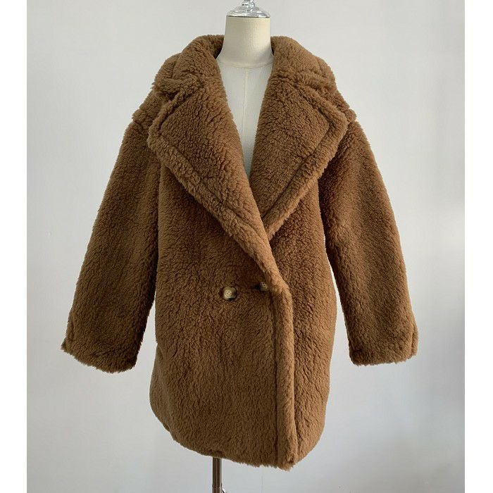 一部即納 5color WOOL ボア ミディ丈 ショート コート | LiLiRena