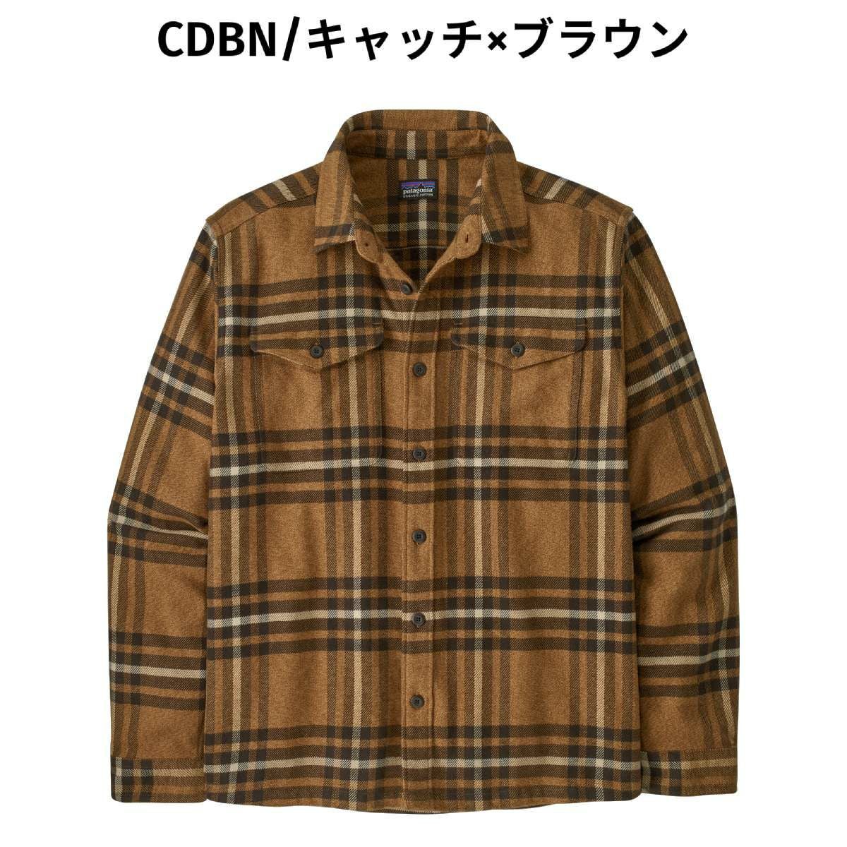 パタゴニア ロングスリーブ・ライトウェイト・フィヨルド・フランネル