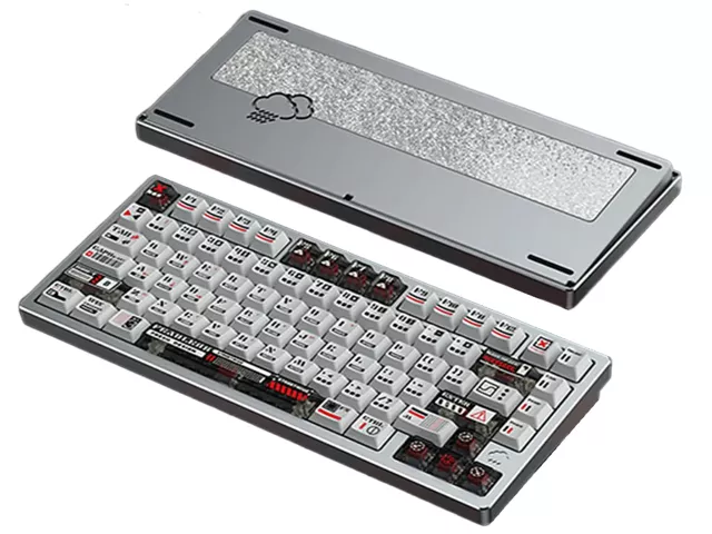 WOBKEY Rainy75 He Pro - GalaxySilver Rainy75 He Pro - 製品詳細