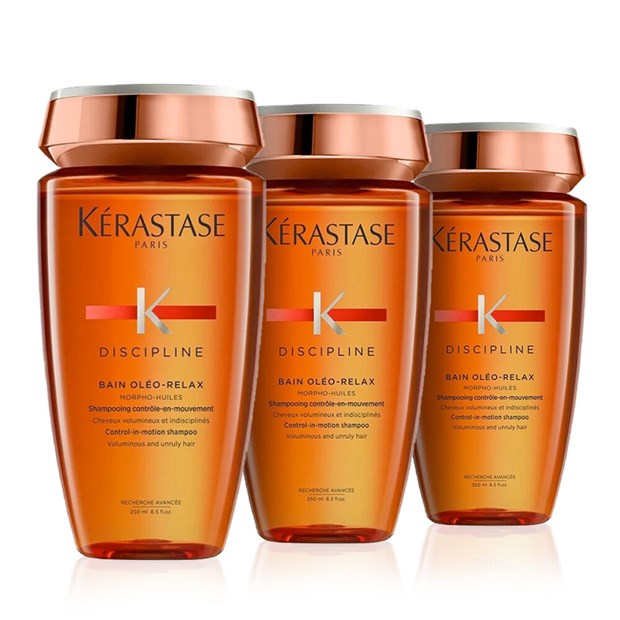 Buy Kérastase Discipline Bain Oléo-Relax 3x250ml | Beauty Plaza