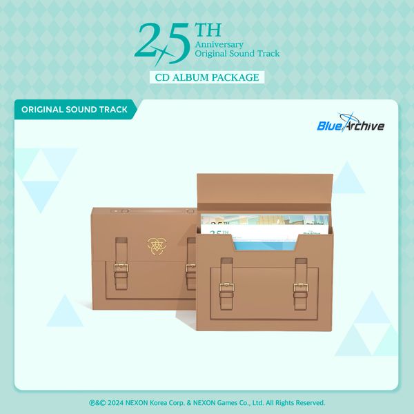 ktown4u.com : BLUE ARCHIVE 2.5th ANNIVERSARY OST (CD ALBUM PACKAGE)
