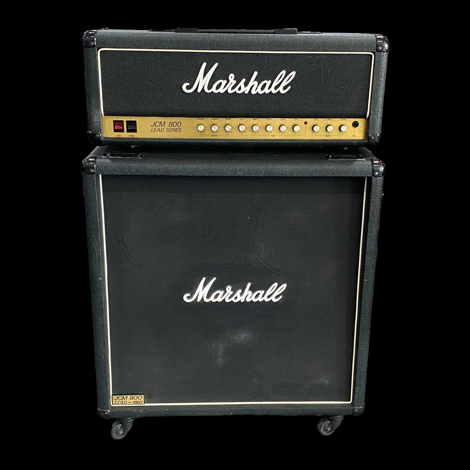 Marshall JCM 800 Lead Series Model 2210 100-Watt Head w/ 1960B Cab