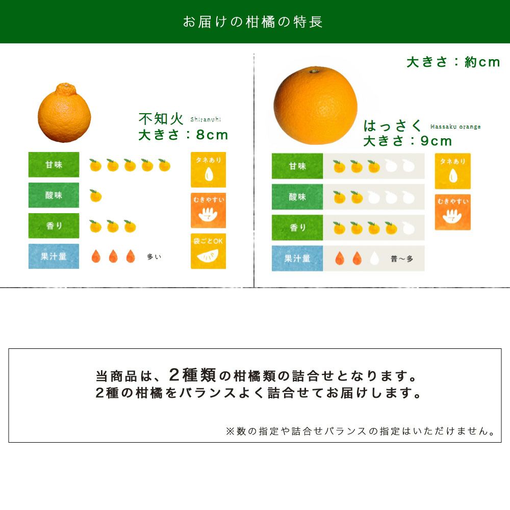 長崎とっとってmotto】春柑橘お楽しみ箱(八朔・不知火)【家庭用(訳あり