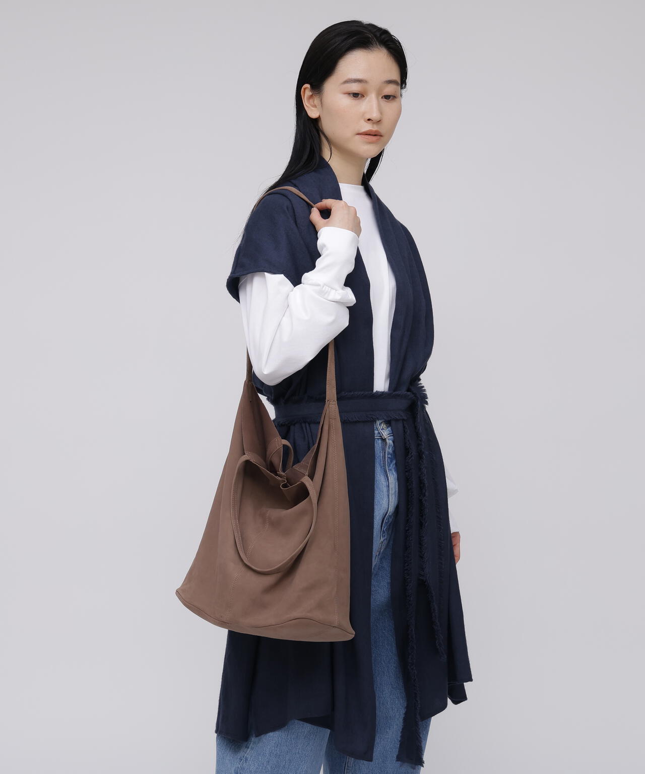 Morphée / 3WAY LARGE TOTE（OIL SUEDE） | THE LIBRARY（ザ ライブ