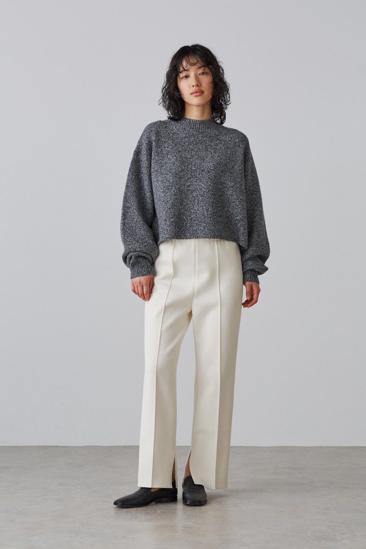 24ss YLEVE ELS GIZA COTTON KNIT イレーヴ ニット YLÈVE ELS GIZA