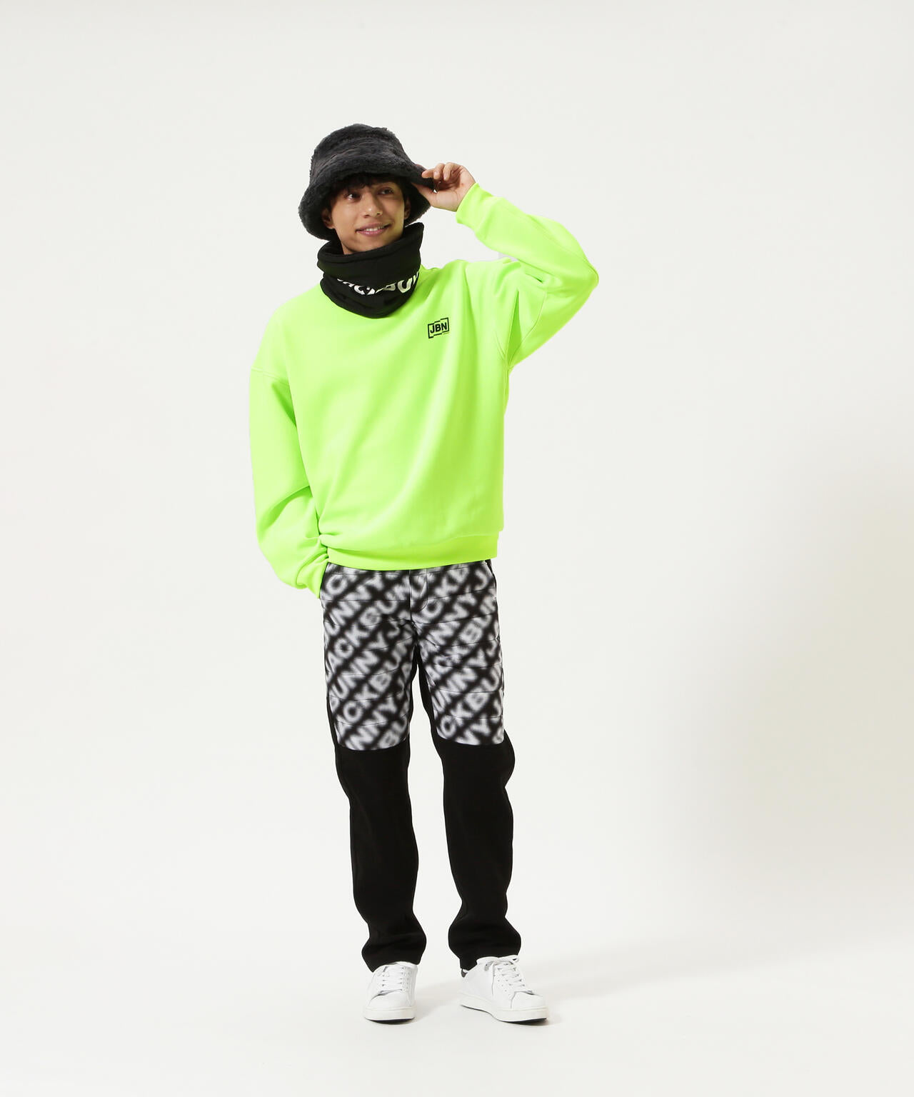 JBMINT】オクタ裏地付きダンボール長袖スウェットプルオーバー | Jack