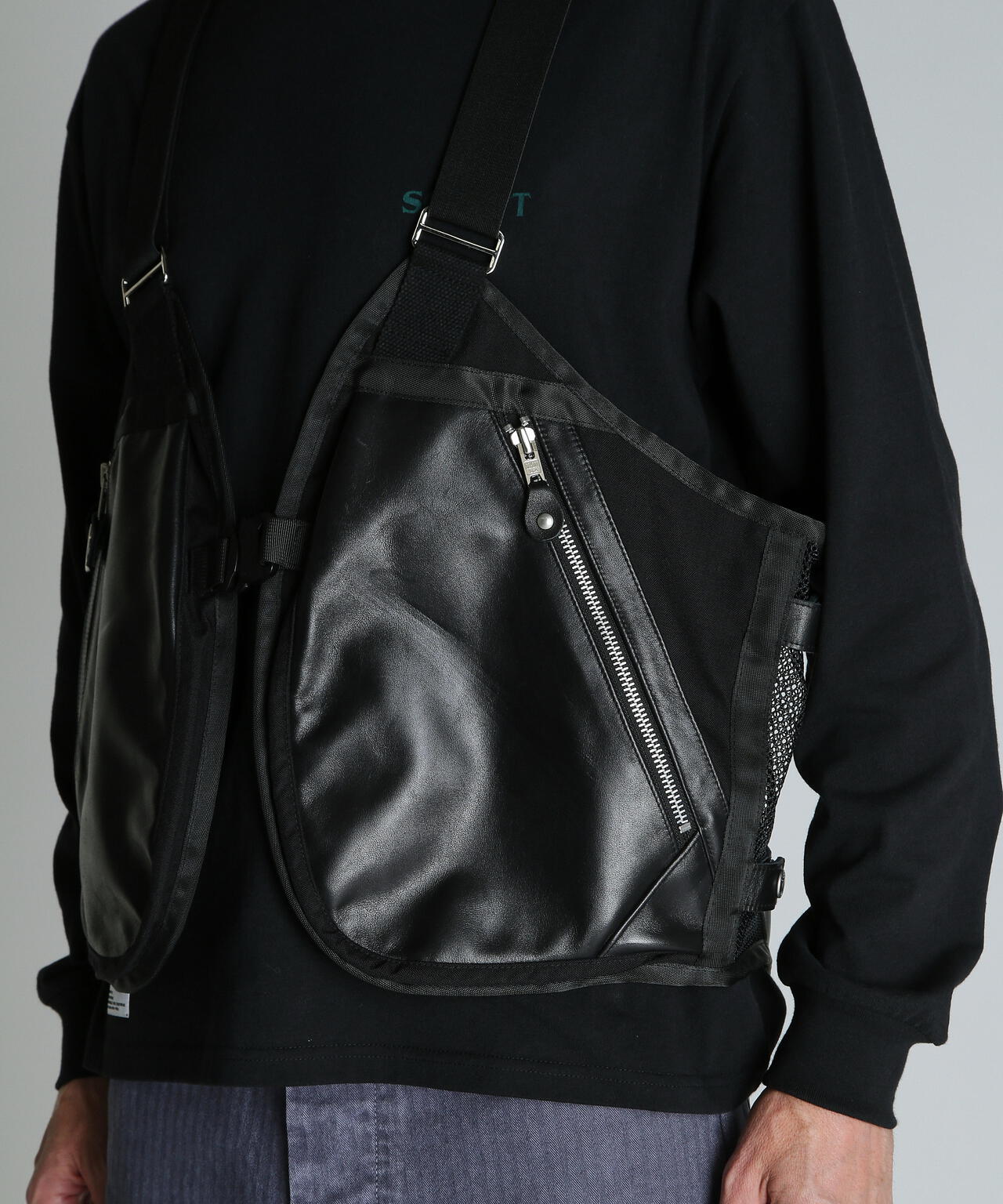 LEATHER LUGGAGE VEST/レザーラゲッジ ベスト | Schott（ショット