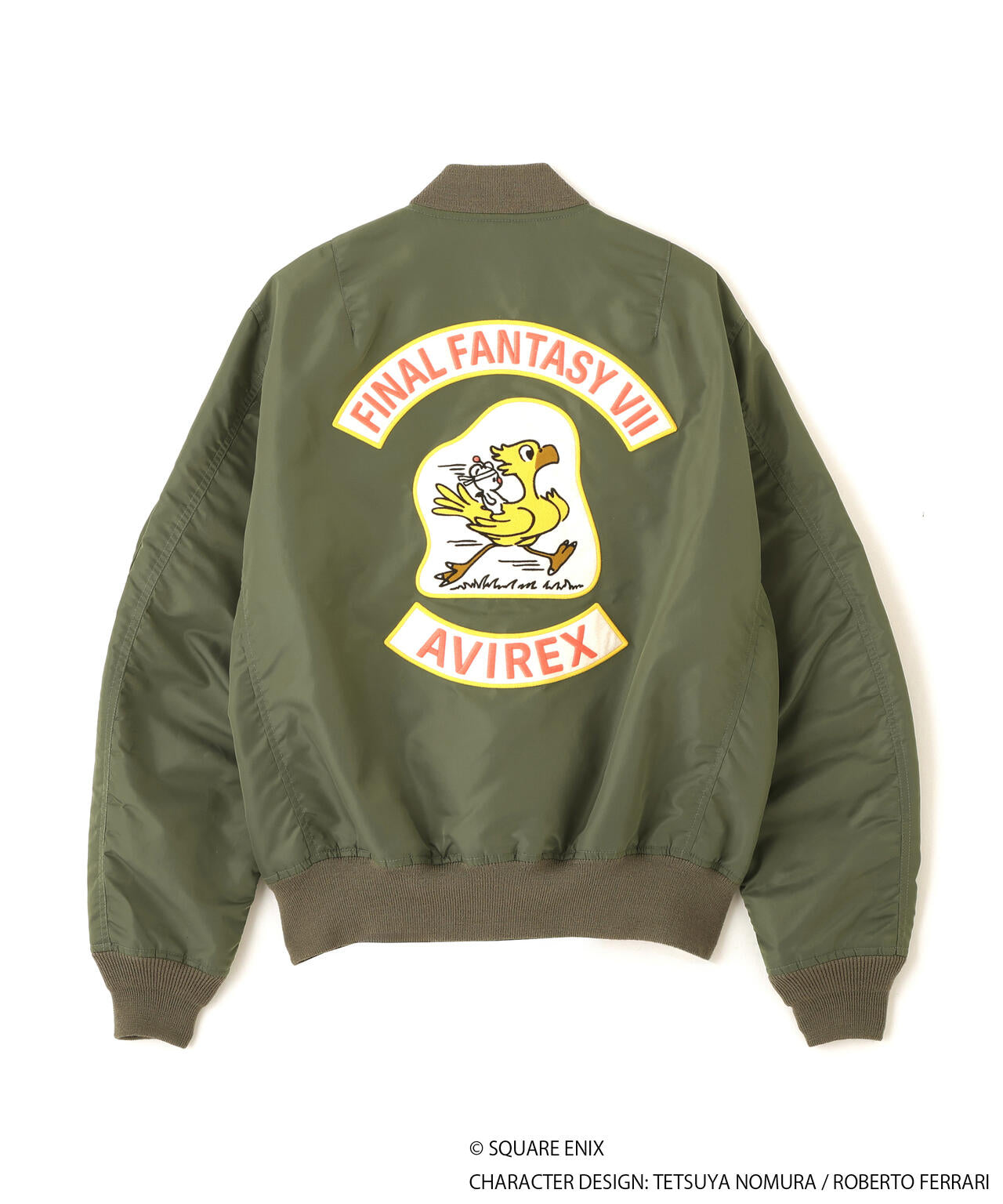 AVIREX × FINAL FANTASY VII REMAKE》MA-1 CHOCOBO | AVIREX