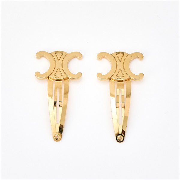 CELINE トリオンフ ヘアクリップ ゴールド GP | MixTHINKS（ミックス