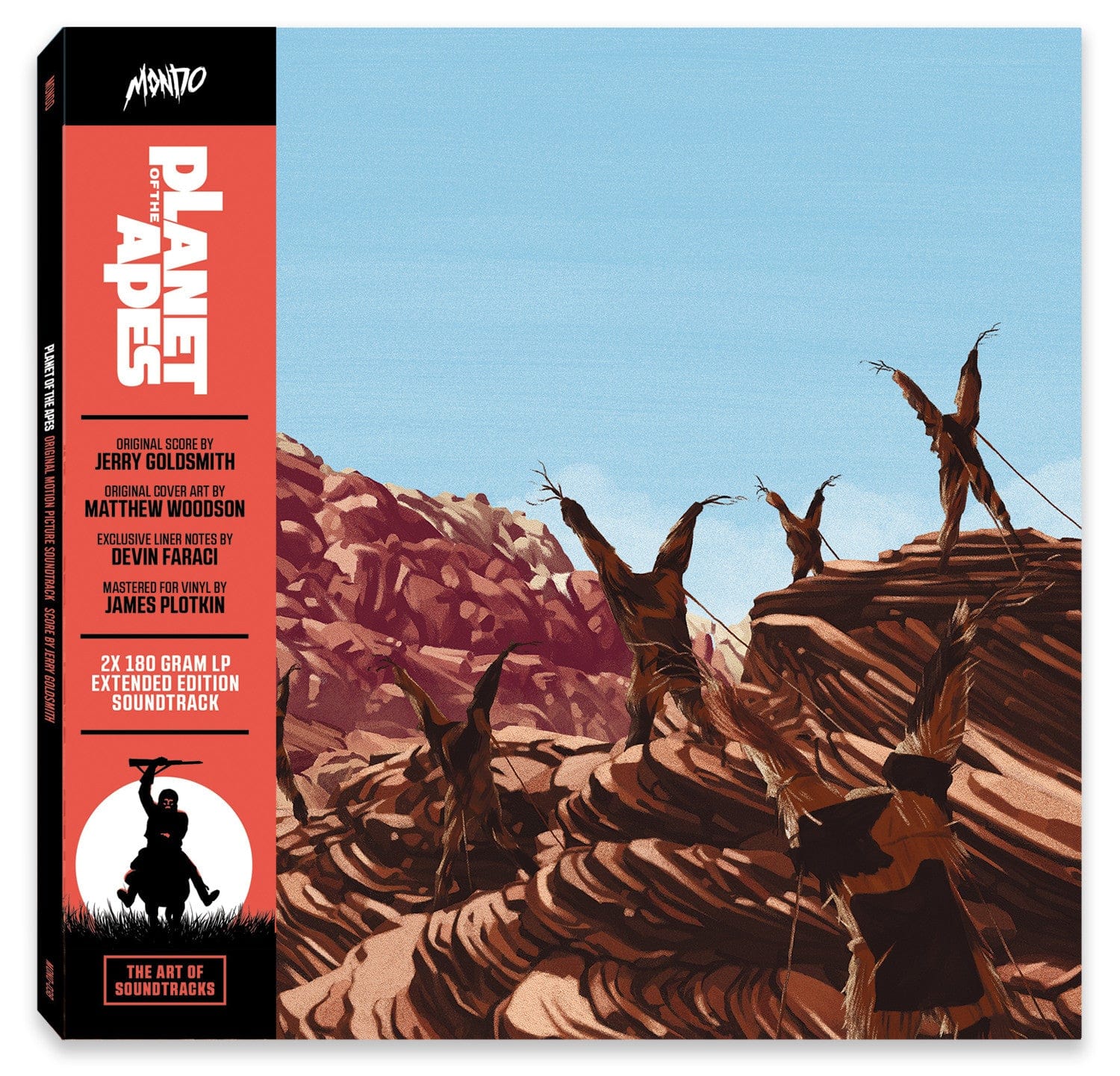 Planet of the Apes 2XLP Original Soundtrack (Event Edition) – Mondo