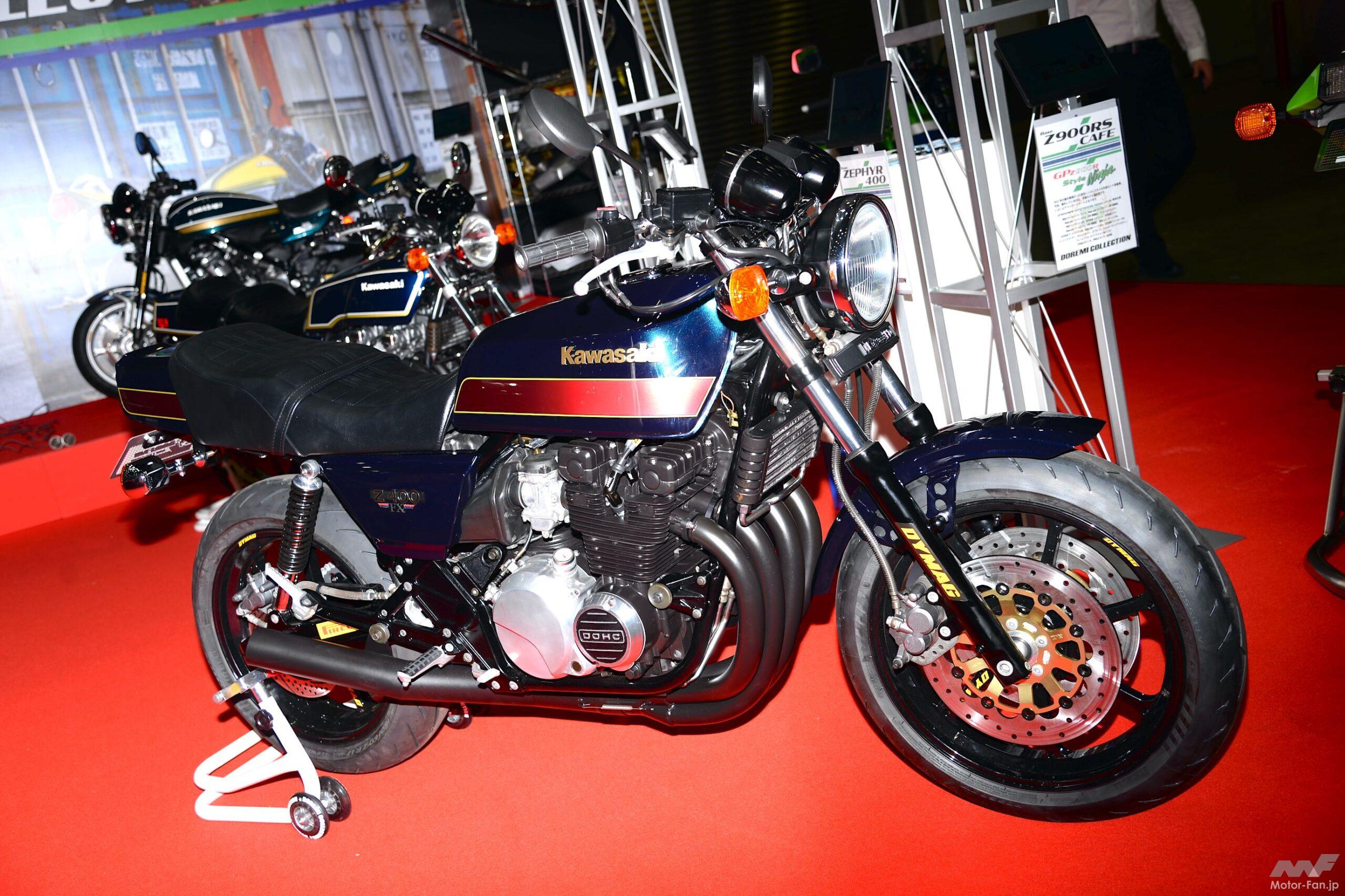 カワサキ・ゼファーでZ400FXを作る方法。 ドレミコレクションのタンク