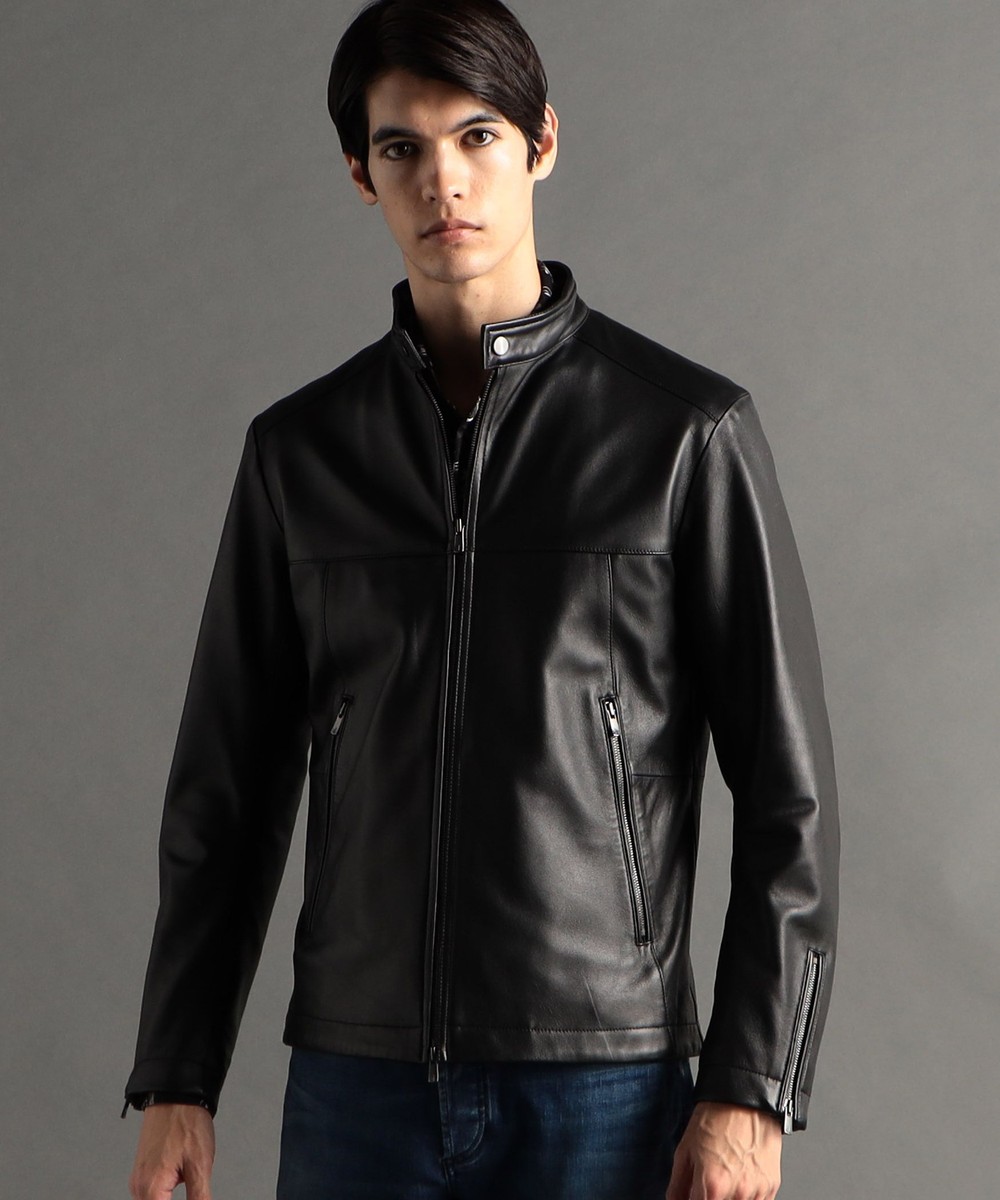 ex/tra】ラムレザー ライダースブルゾン｜ジャケット/ブルゾン｜ニコル