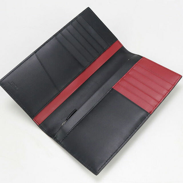 中古 フェンディ 長財布ニ折小銭入付き メンズ ブランド FENDI