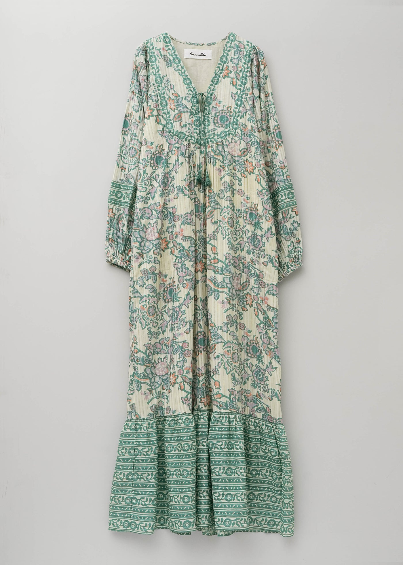 Paisley Flower Print Dress | Pasand by ne Quittez pas | パサン