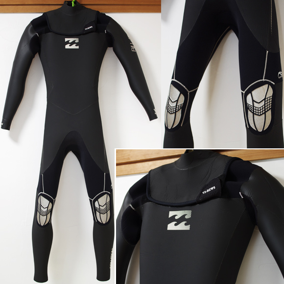 BILLABONG The Solution 中古ウェットスーツ 高品質 5/3mm セミドライ