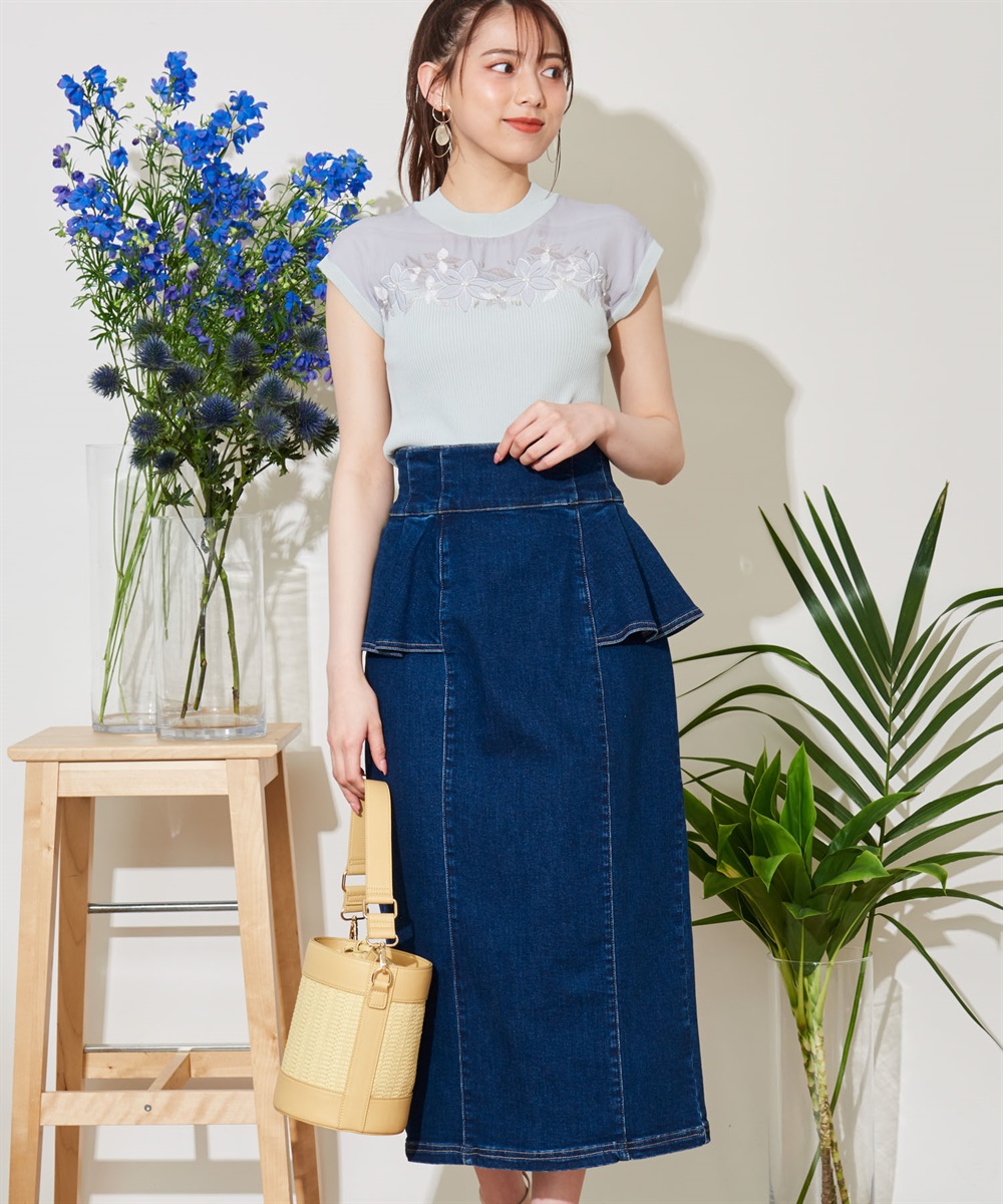 サイドペプラムタイトスカート | タイトスカート | NOELA OFFICIAL WEB