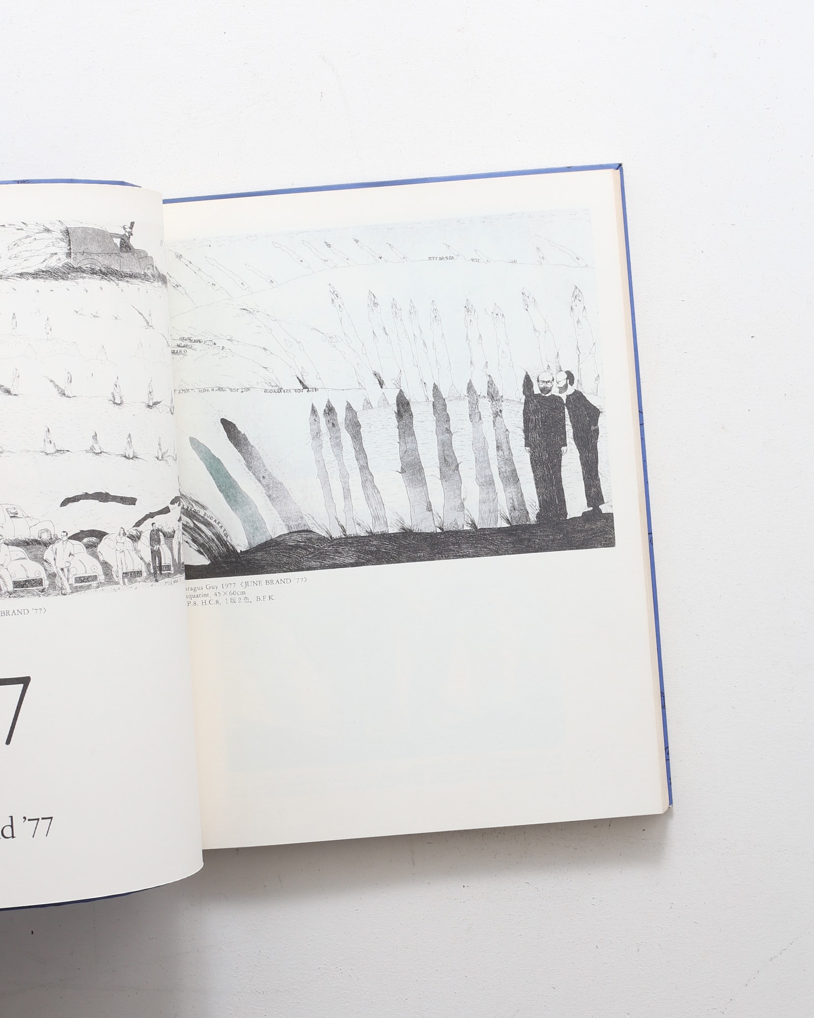 美品 山本容子「声そろえ歌わん」エッチング+手彩色 直筆サイン入り