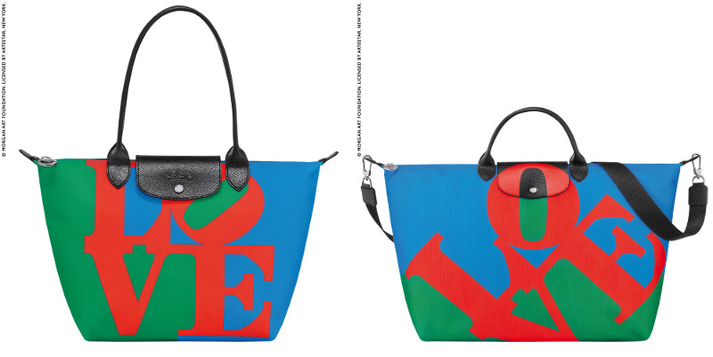 あの「LOVE」がバッグに！ ロンシャンからロバート・インディアナに