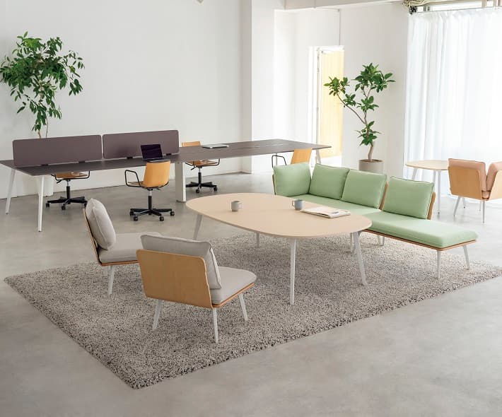 LEMNA Work Lounge （レムナ ワークラウンジ） - オフィス分野｜内田洋行