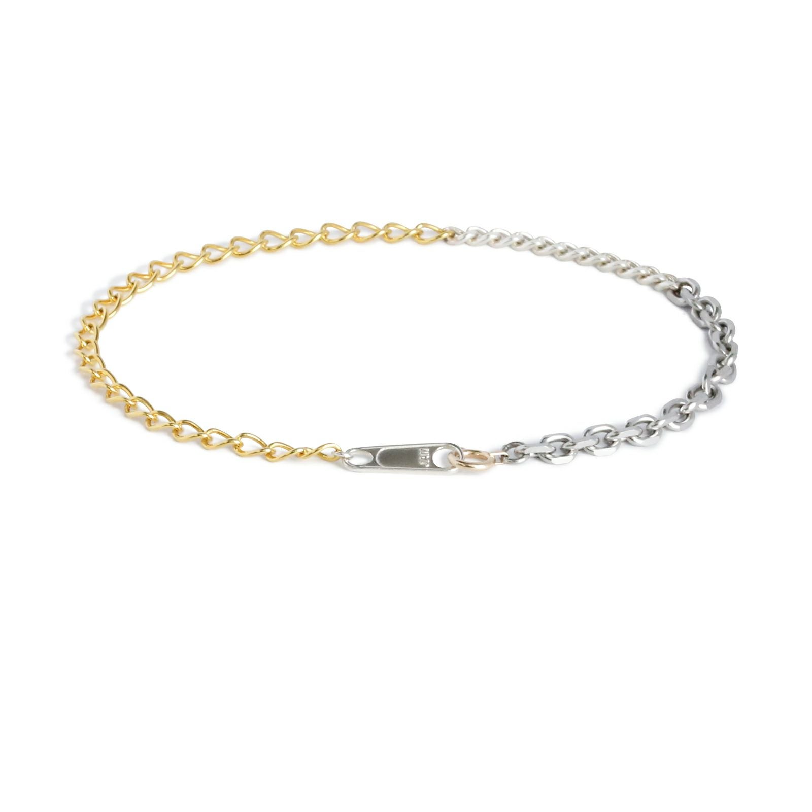 JNS1150)10K オルタナティブチェーン ブレスレット｜アクセサリー通販